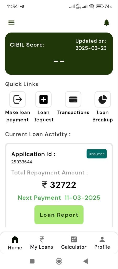 Micromoney Loan approval 