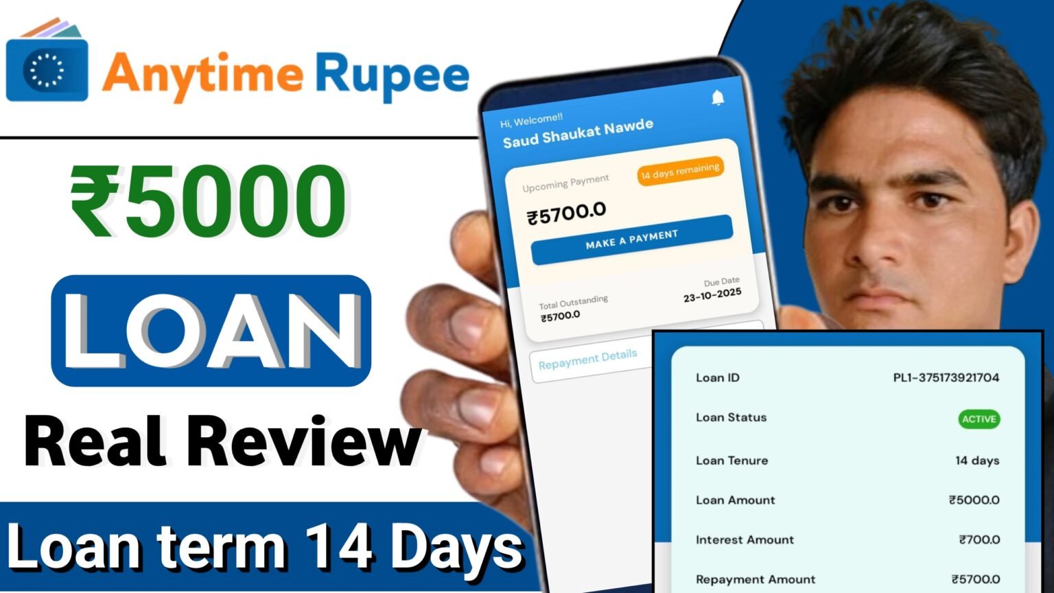 Anytime Rupee Loan Up to ₹30000 - Gyanfinancial