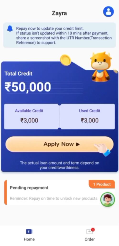 Zayra Personal Loan App download