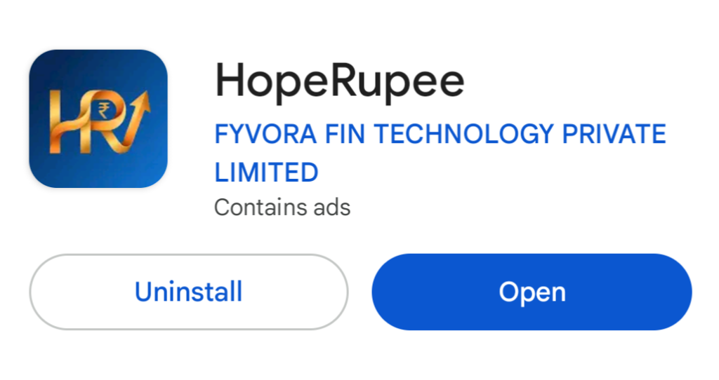 HopeRupee Loan Apk HopeRupee Loan Apk Download
