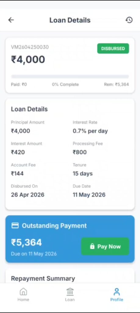 Vmoney Loan Apk download