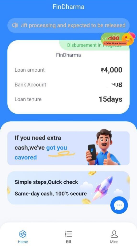 Findharma Loan App download