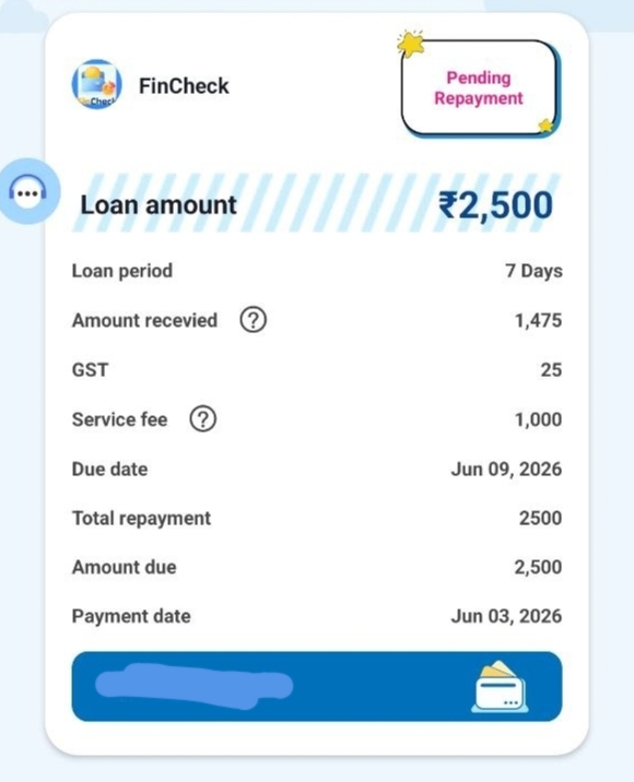 FinCheck Loan repyement FinCheck Loan App Download