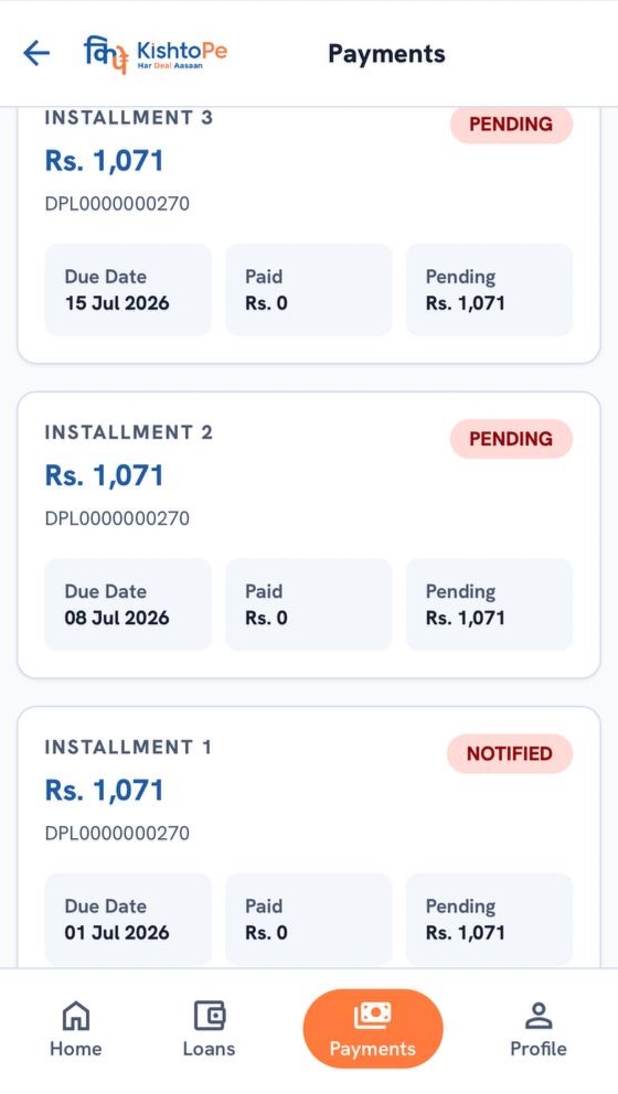 Kishtope Loan Repyement Kishtope Loan kaise le