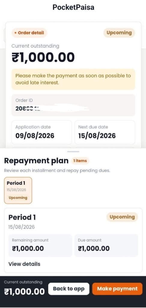 PocketPaisa Loan Apk